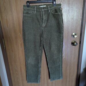 Lands' End Green Corduroy Pants